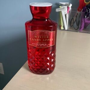 Winter candy apple body wash bath and body works never used